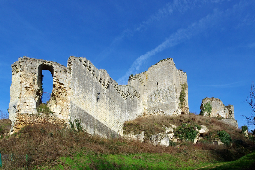 Ruines du château de Montoire, France